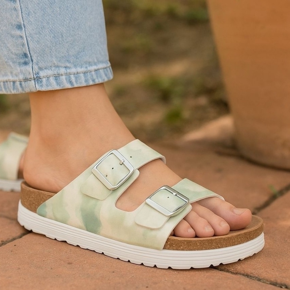 NWT Papillio by Birkenstock Women's Arizona Flex Platform Sandals, size 40